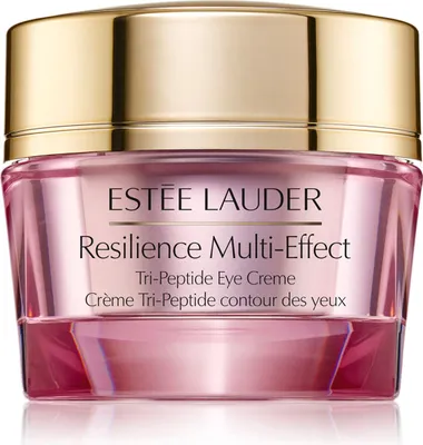 Obrázek produktu pro Estée Lauder Resilience Multi-Effect Tri-Peptide, Oční krém, Ženy, Univerzální, Proti vráskám, Zpevňující, Hydratující, Vyživující, Vyhlazující, Dávkovač, Water\Aqua\Eau, Butyrospermum Parkii (Shea Butter), Butylene Glycol, Dimethicone, Glycerin,...