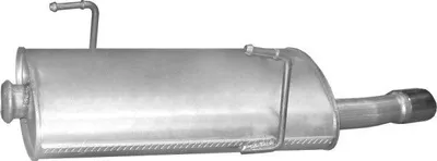 Produktbild von POLMO 19.507 Endschalldämpfer passend für PEUGEOT 206 Schrägheck (2A/C) Auspuff