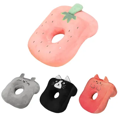 Produktbild von Rosa Schlafkissen, Schreibtischkissen für ein Nickerchen, Schlafkissen fürs Büro, Ohrenkissen für Seitenschläfer, für Frauen, Mädchen und Kinder