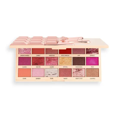 Immagine prodotto di I Heart Makeup Revolution Palette di ombretti Marmo Oro Rosa Cioccolato