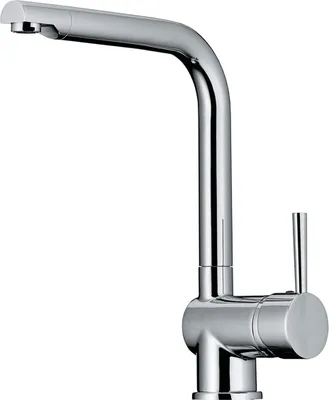 Immagine prodotto di Miscelatore monocomando a bassa pressione NABER DRIVE 1 in cromo con bocca fissa / rubinetto