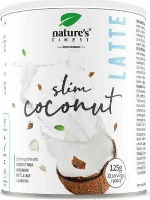 Obrázok produktu pre Nature's Finest Slim Coconut Latte - extrakt z artičoky a listov žihľavy - 125 g