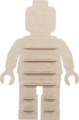 Zdjęcie produktu dla PÓŁKA regał ekspozytor LUDZIK klocki figurki 55cm