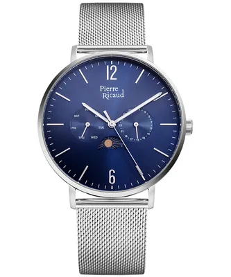 Obrázek produktu pro Pánské hodinky Pierre Ricaud P60024.5155QF stříbrné