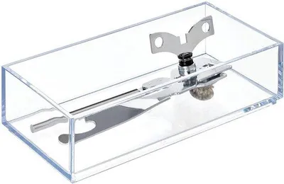 Produktbild von Unyqoos® Transparenter Schubladenteiler – stapelbarer Schubladeneinsatz aus robustem, BPA-freiem Kunststoff, 10,2 x 20,3 x 5,1 cm für Küche, Bad & Büro