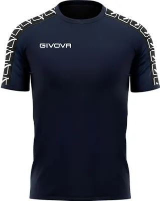 Produktbild von Givova sportowa koszulka bawełniana navy l - oddychająca i wygodna