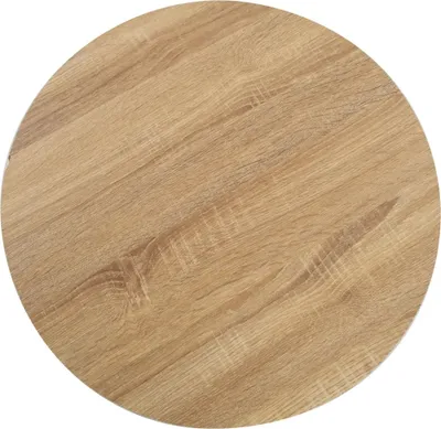 Produktbild von vidaXL Bistro stôl svetlo hnedý 80 cm MDF