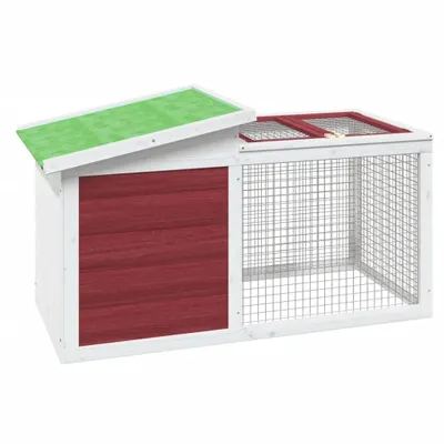 Obrázek produktu pro vidaXL králíkárna mocha 100,5x54x55 cm borovicový masiv