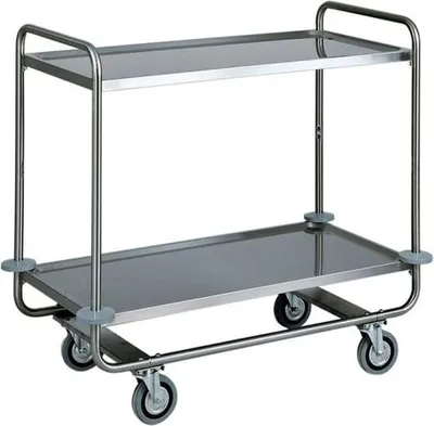 Produktbild von KBS Schwerlast-Servierwagen 1100 Mit 2 Böden - 150 Kg Traglast 1100x600x1000 mm