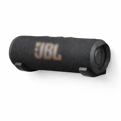 Produktbild von YUOM. Wandhalterung für JBL Flip 1/2/3/4/5/6/7 – Lautsprecher-Wandhalter – Set mit 2 Haltearmen – Schwarz – inkl. Schrauben & Dübel