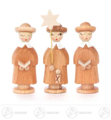 Produktbild von Kurrende Kurrendefiguren natur (3) Breite x Höhe x Tiefe 2 cmx5 cmx2 cm NEU