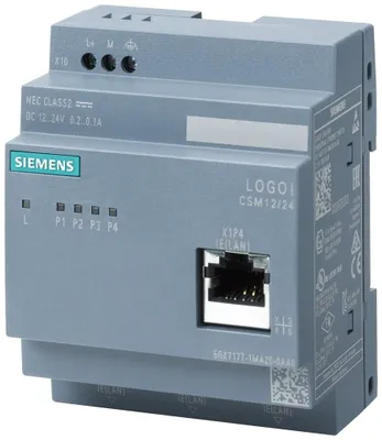 Produktbild von Siemens 6GK71771MA200AA0 LOGO! CSM12/24 Compact Switch Modul Anschluss an LOGO!