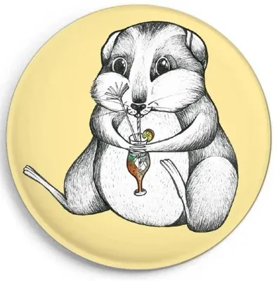 Image de Aimant « Hamster » - Ligarti