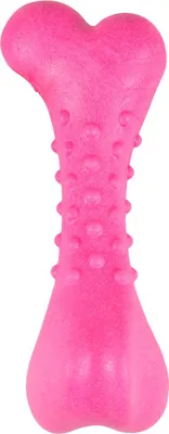 Produktbild von Flamingo Hundespielzeug Knochen Schaumstoff rosa