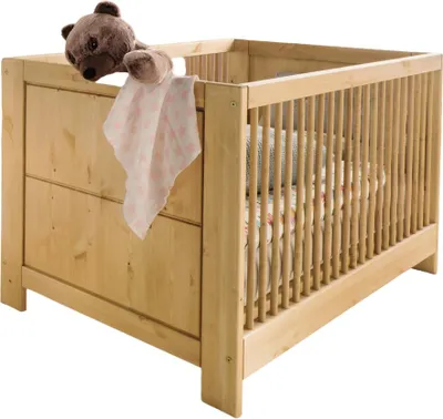 Produktbild von Kinderbett Vita Kiefernholz Natur 70 x 140 cm
