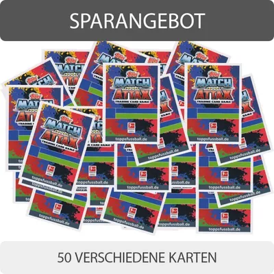 Produktbild von Topps Match Attax EXTRA 2018/19 - 50 verschiedene - Deutsch