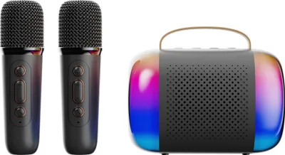 Obrázok produktu pre INF Y5 - Karaoke stroj s dvoma mikrofónmi a Bluetooth reproduktorom