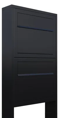 Produktbild von Briefkastenanlage Elegance for Two Schwarz