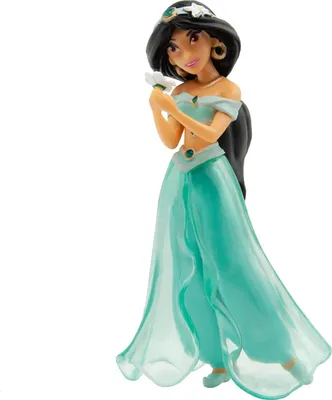 Image de Bullyland 12455 - Figurine de la princesse Jasmine de Walt Disney Aladdin, env. 9,7 cm, très détaillée, idéale comme petit cadeau pour les enfants à partir de 3 ans