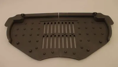 Produktbild von Ovaler Einlegerost Ofenrost 2-teilig 30x67cm