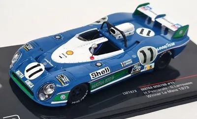 Produktbild von MATRA MS670B #11 Gewinner der 24h von Le Mans 1973 H.PESCAROLO / G.LARROUSSE, IXOLM1973, Maßstab1/43, IXOMODELS