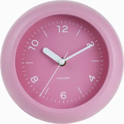 Produktbild von Karlsson - Wanduhr Slope - Hellrosa - Ø20cm