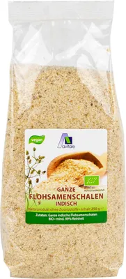 Zdjęcie produktu dla Organiczne indyjskie łuski psyllium 250 g