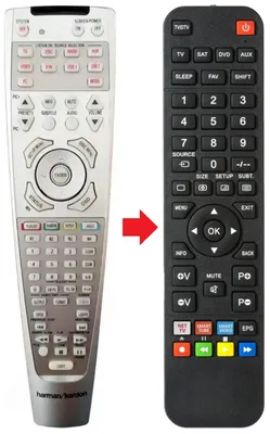 Fernbedienung passend für HARMAN-KARDON HS150 | HS300 | HS500