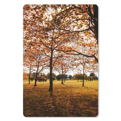 Produktbild von MuchoWow® Mauspad Mousepad Herbst - Herbstblätter - Natur 18x27 cm - Mousepads - Maus Mat - Pad - Mausunterlage
