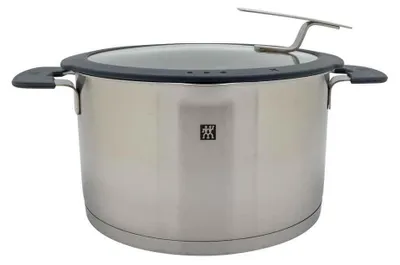 Produktbild von ZWILLING SIMPLIFY, Schwarz, Silber, Edelstahl, Edelstahl, Schwarz, 180 °C, 7,5 kg