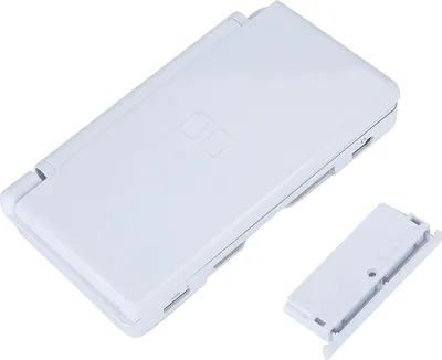 Komplette Reparatur Teile für Nintendo DS lite Ersatz Kit Gehäuse Shell Case (Weiß)