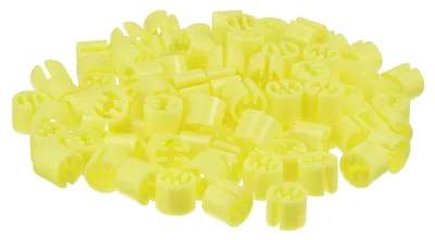 Kleiderbügel-Markierer, gelb, 150 Stück, für 3,5-mm-Stab