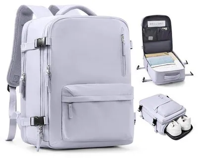 Image de Sac à dos de voyage imperméable 45 x 36 x 20 cm, à placer sous le siège en avion
