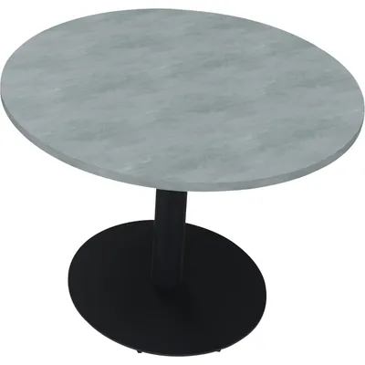 Produktbild von Bespr.ti. Rund Tellerfuß Rund 1000xH720 an/Beton