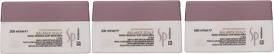 Produktbild von Wella SP Balance Scalp Mask 3 x 200 ml Haarkur für empfindliche Kopfhaut Set