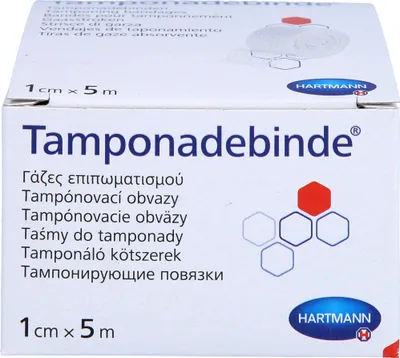 Image de HARTMANN Bande de tamponnement 5 m x 1 cm stérile, 1 p. Tamponades