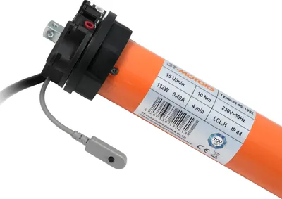Produktbild von Funk-Rollladenmotor mit mechanischen Endschaltern 3T45-10RX 10Nm SW60