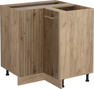 Immagine prodotto di Mobile ad angolo cucina Vicco R-Line Rovere artigianale 75.6 cm senza piano di lavoro, Model 49127