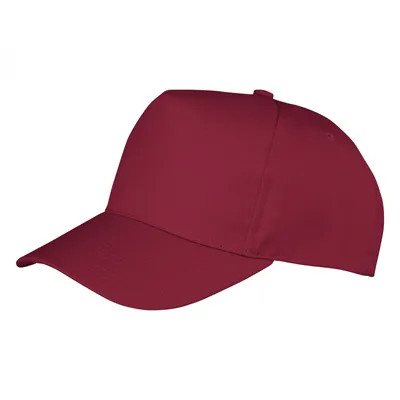 Image de Result Headwear Casquette pour enfants Boston 65/35 PolyCoton RW5158 (taille unique) (Bourgogne)