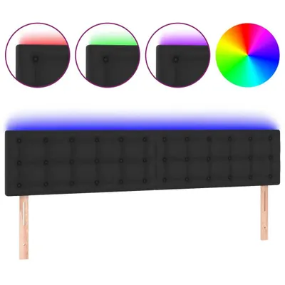Zdjęcie produktu dla VidaXL 3121720, Czarny, Bawełna, Poliester, Polichlorek winylu (PVC), 2000 mm, 78 cm, 88 cm, 50 mm