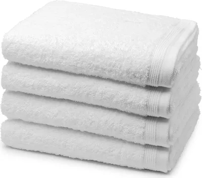 Produktbild von Möve Superwuschel 4 X Handtuch im Set Extraweiches Handtuch, Aus 100% hochwertiger Baumwolle, Mit eingesticktem Markenlogo
