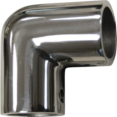 Produktbild von Relingfitting 90° Bogen für Rundrohr Ø 25 mm Edelstahl V4A