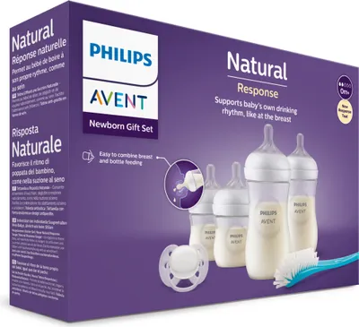 Produktbild von Philips AVENT Natural Response SCD838 Flaschen-Set für Neugeborene, 1 Stück(e)