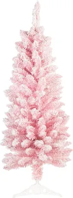 Obrázek produktu pro Vánoční stromek Clayre & Eef 120 cm růžový plastový