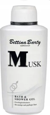 Produktbild von Bettina Barty Musk, Duschgel, 500 ml, Erwachsene, Körper, Jeder Hauttyp, Moschus, Jasmin, Rose