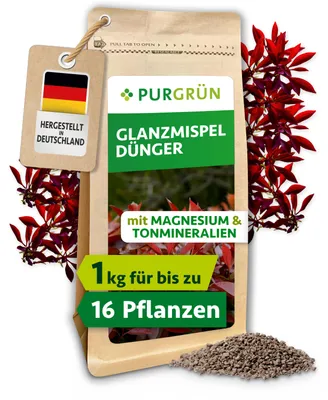 Produktbild von Purgrün Glanzmispel-Dünger 1 kg