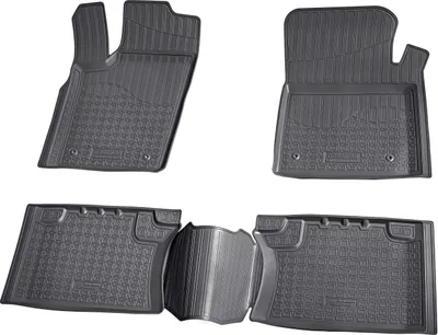Produktbild von 3D Gummi Fussmatten für JEEP Grand Cherokee | WK2 | ab 2010> | passgenau + Rand