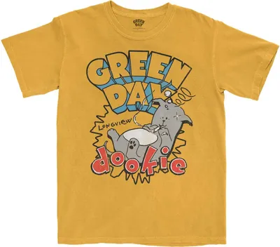 Immagine prodotto di Green Day - Maglietta "Dookie Longview" per uomo/donna Unisex RO5857 (L) (Arancione)