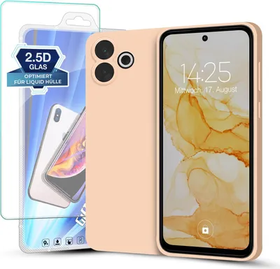 A product shot featuring a phone case and screen protector.