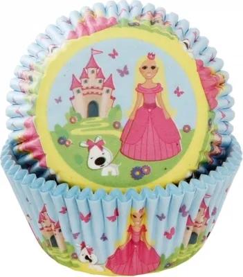 Produktbild von Prinzessin Muffin-Körbchen 50 Stk